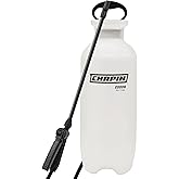 CHAPIN 20006 SureSpray 3-Gallon Pump Sprayer for Lawn, Garden &amp; Weeds | Funnel top makes filling easier; the anti-clog filter and adjustable nozzle help keep larger lawn and garden jobs moving