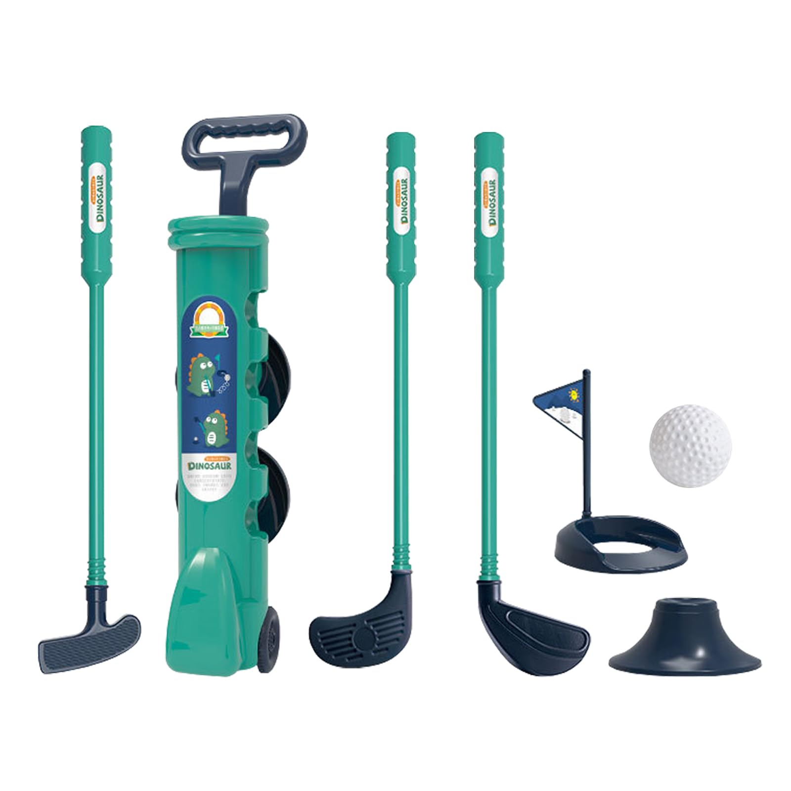 ZhuXlXxlLiand Kids Golf Starter Set - 14-Piece Mini Club Collection, Perfect for Children Aged 3 and Up to Enjoy Golf with Family