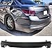 Rear Bumper Lip Compatible with 2008-2010 Honda Accord, PU Black Rear Lip Spoiler Splitter by IKON MOTORSPORTS, 2009