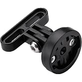ROCKBROS Bike Computer Mount, Aluminum Out-Front for Garmin and Bryton | Material: Aluminum mount; Fit: Adjustable mini design; Compatibility: Fits 4 cm stems; Garmin/Bryton bases support lights