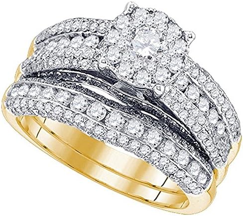 Damen Ring Verlobungsring 2 Totall Karat Diamant Jadore Amazon De Schmuck