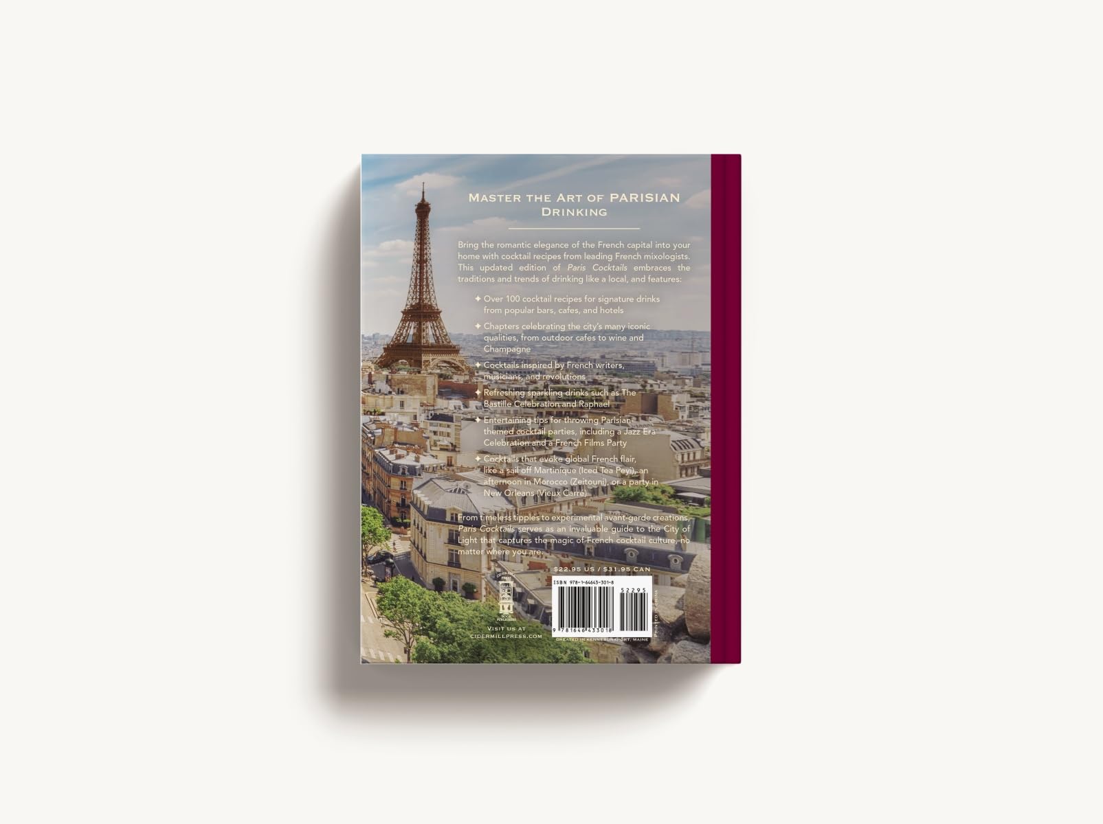 Paris Cocktails, Second Edition: An Elegant Collection of Over 100 Recipes Inspired by the City of Light (City Cocktails)