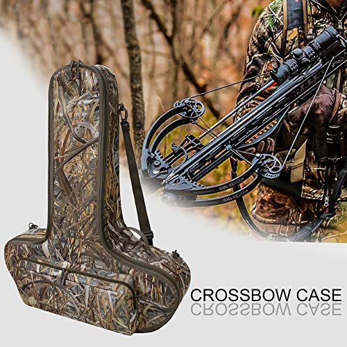 MYDAYS Soft Crossbow Case,Camo Padded Archery Bow Carrier Bag with