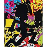 Insane Clown Posse ~ Hatchet Man Blanket ~ I.C.P ~ Fleece Throw Approx 45 x 60 inches
