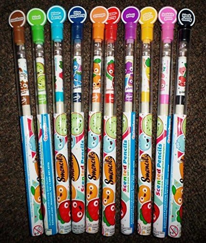 Smencils, 10 Gourmet Scented Pencils