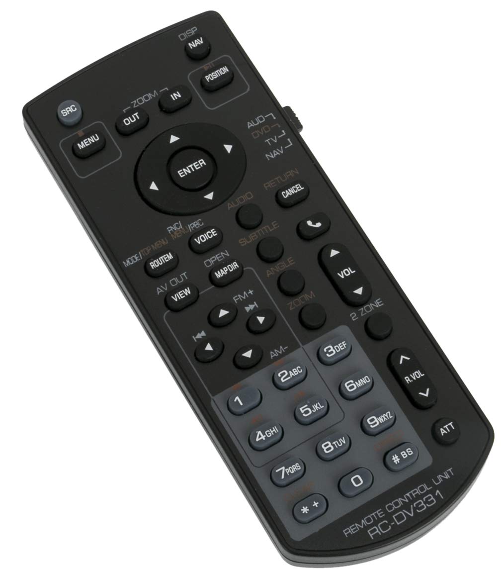 ALLIMITY RC-DV331 RCDV331 Remote Control Replace for Kenwood DDX3051 DDX4015BT DDX4021BT DDX4028BT KVT524DVD