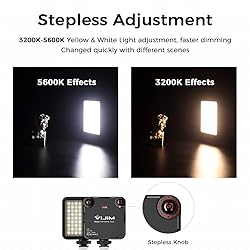 ULANZI VL-81 3000mAh Bi-Color LED Video Light w