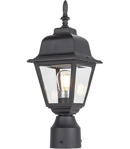 Nuvo Lighting 60/548 Outdoor Post Lantern, 14 x 6 Inches, 60 Watts