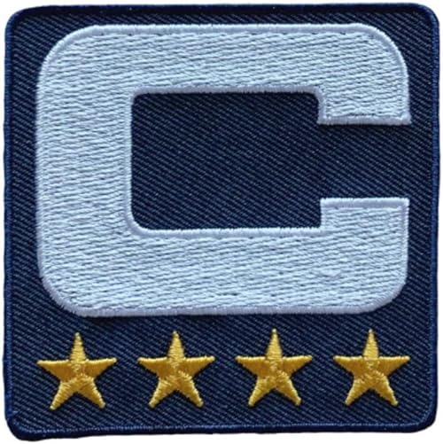 2020 Edition Navy Blue Captain C Patch (4 Gold Stars