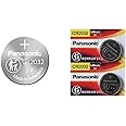 Panasonic CR2032 3V Lithium Coin Battery (Pack of 2)
