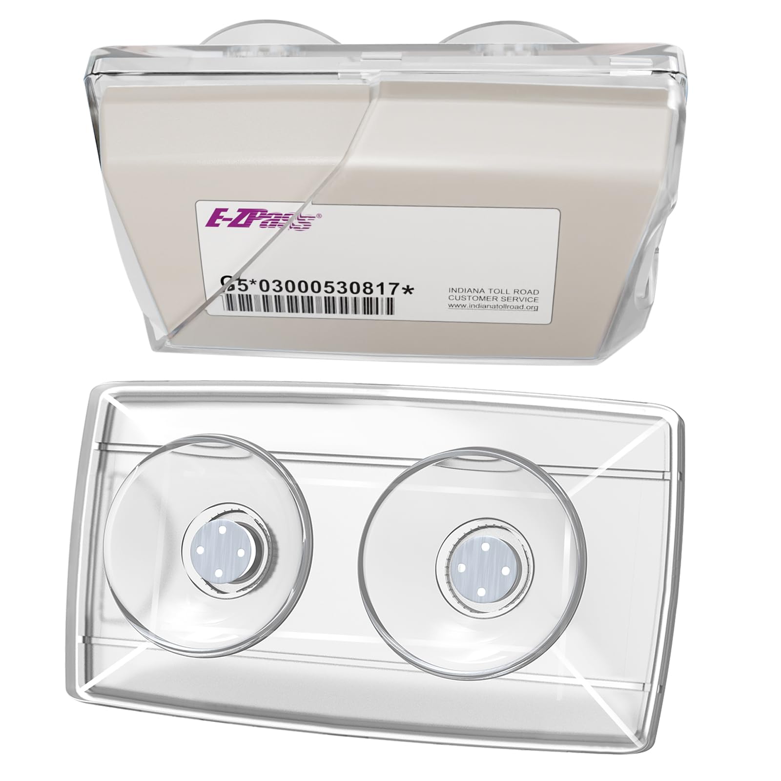 FLLIK EZ Pass Holder for Windshield. Ezpass with Strong 1Pack