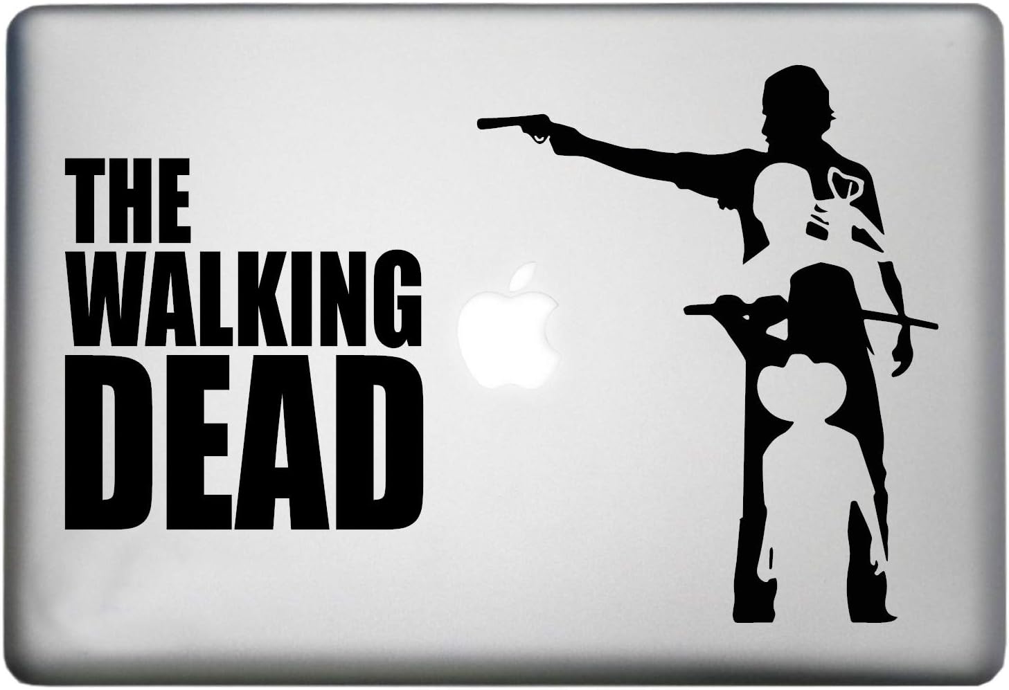 Walking Dead Skin Sticker Decal MacBook Pro is a Walking Dead People Decal. Laptop Sizes 11, 12, 13 and 15 inch. Looks Great with Your Walking Dead Poster Decals. Many Colors-Black