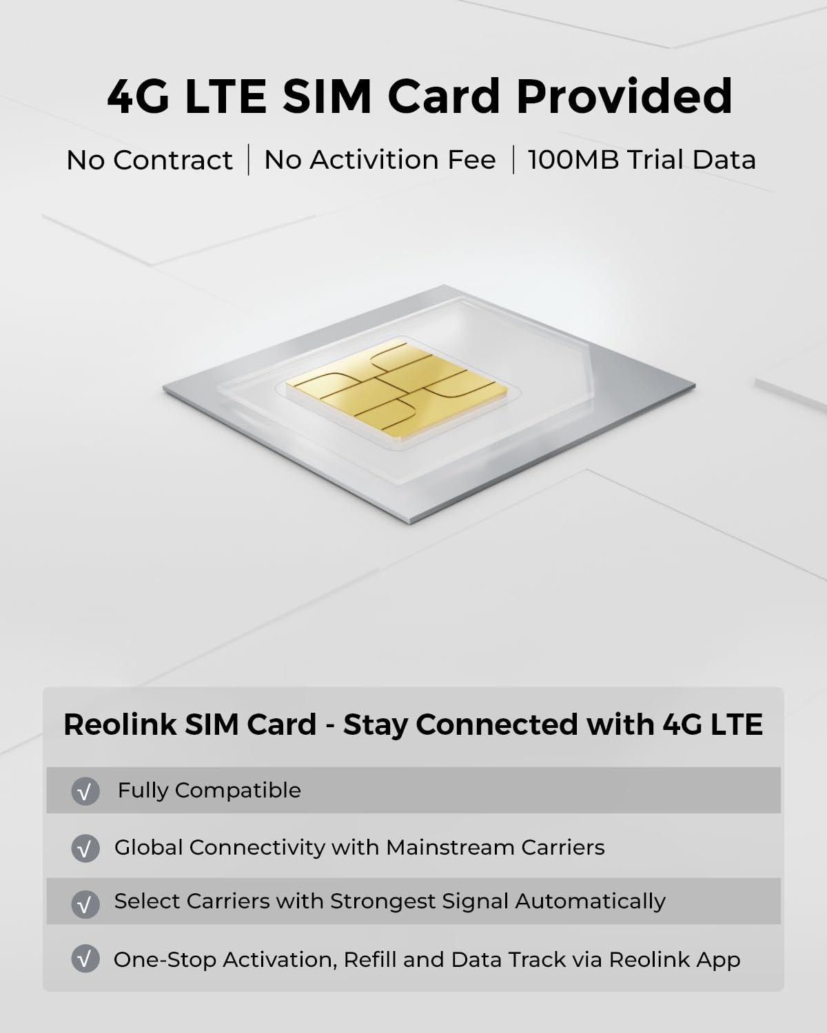 REOLINK 5MP 4G LTE Cellular Security Camera Outdoor, 360° Pan-Tilt, Sim+32GB SD Card Included, Wireless Solar Powered, Color Night Vision, Smart AI Detection, Go PT Plus+Solar Panel, Updated Version