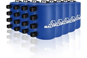 GALTEED Canopy Water Weights Bag,8 Pack 440LBS Pop Up Tent Water Weights for Legs Heavy Duty Canopy Leg Weights for Pop Up Canopy,Canopies,Tent,Gazebo,Blue,25L/PC