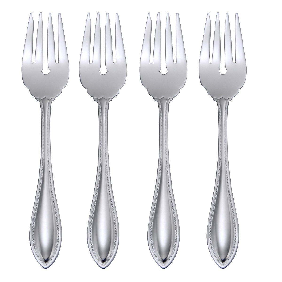 Casual Flatware Oneida American Harmony Set of 4 Dinner Forks Spoons