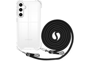 BEIMEITU Strap Crossbody Case for Samsung Galaxy S24 Plus, Crossbody Back Cover with Neck Cord Strap, Clear PC Landyard Phone Case for Samsung Galaxy S24 Plus