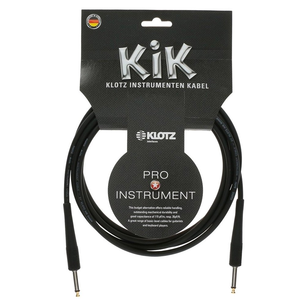 Klotz kik1.5ppsw - Instrument Cable, 1.5m Long