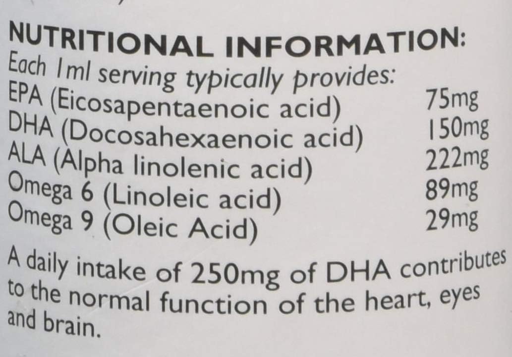 Viridian - Vegan EPA & DHA Oil - 30ml, 30 ml (Pack of 1) - Image 4