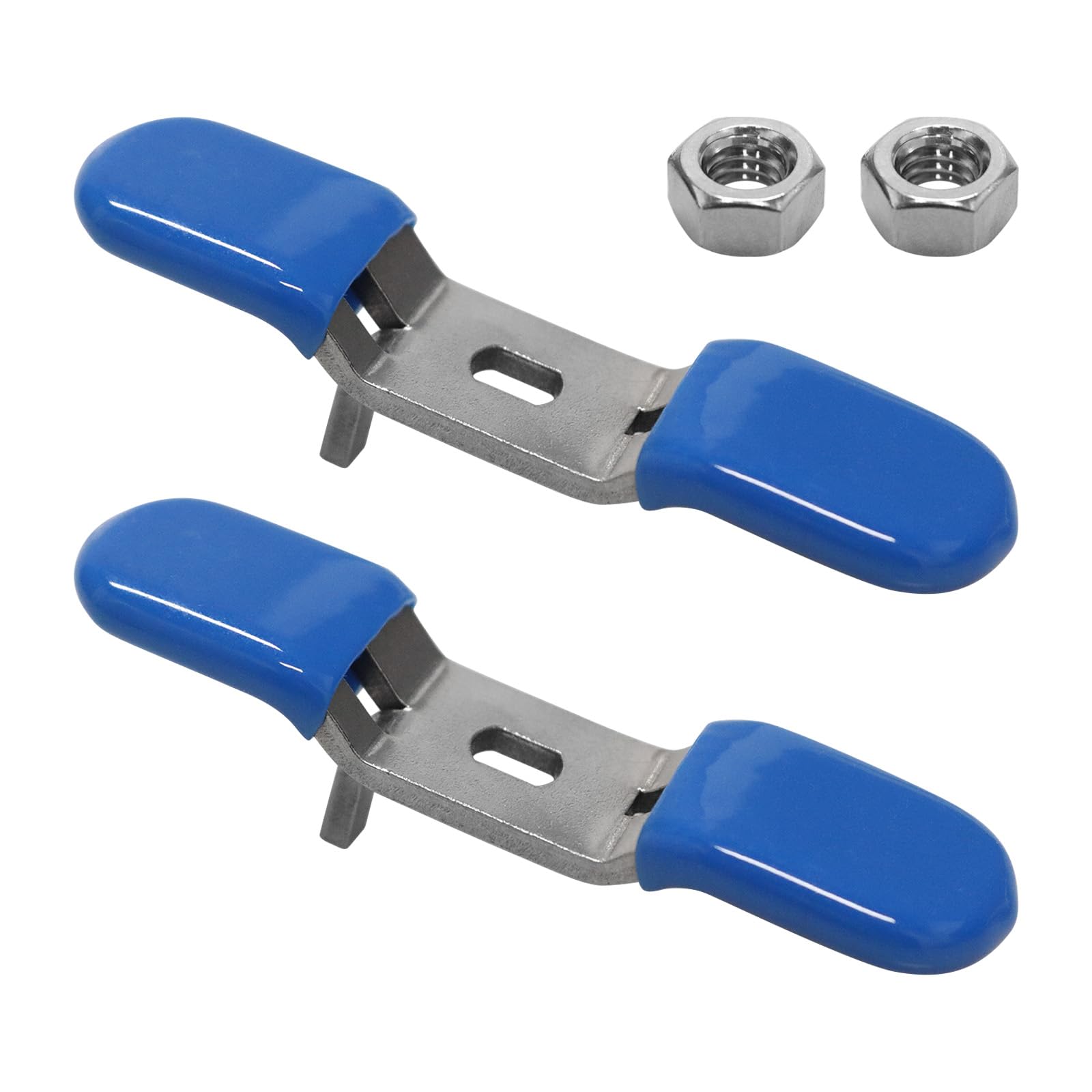 Photo 1 of 2 Pack 3/4" Ball Valve Handle Replacement for Zurn Wilkins RK34-BVHD,Compatible with Febco 3/4" Valves,Blue, Stainless Steel Water Valve Handle