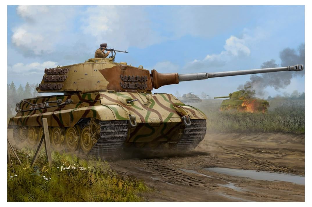 Hobbyboss 1:35 - Sd.Kfz.182 Tiger II Henschel Turret