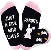 Coopyin Bunny Gifts for Women and Girls Cute Funny Rabbit Lovers Themed Accessories Socks Presents Christmas Stocking Stuffers Easter Birthday Xmas White Elephant Galentines Graduation Bunny Gifts