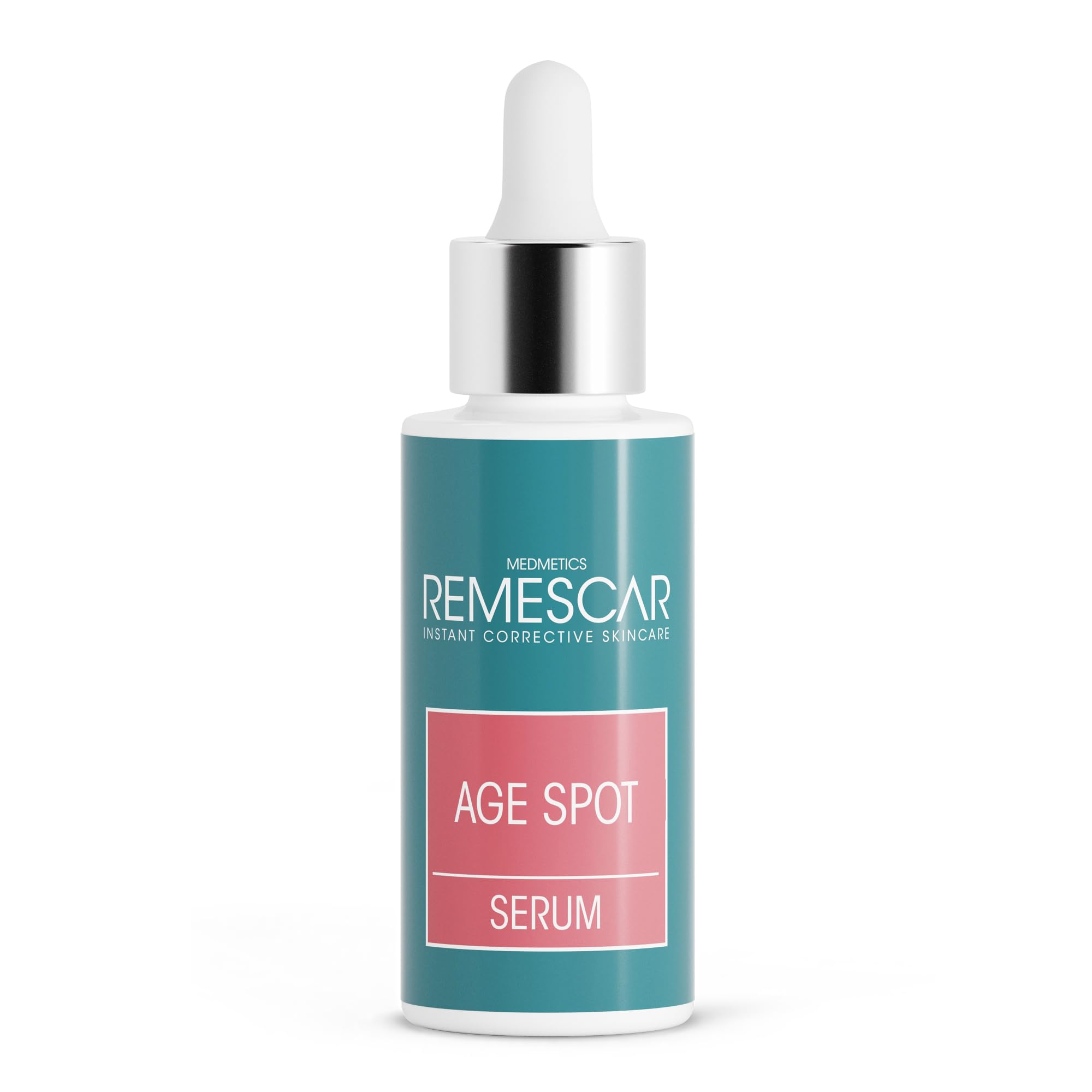 Remescar Age Spot Serum 30ml - Dark Spot Correcting Serum with Bakuchiol, Tranexamic Acid and Anti-Melanogenic Sugars - Clinically Proven Hyperpigmentation Cream