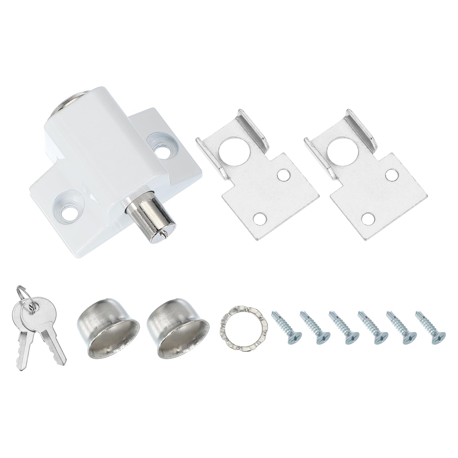 MECCANIXITY Sliding Window Locks Push-in Sliding Window Security Lock ...
