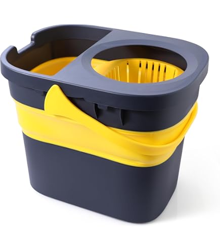 thumbnail image 2 of 34L Mop Bucket Thickened Water Truck Squeeze Bucket Washing Mop Wringer 2 of 9