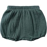 Century Star Baby Bloomers for Toddler Diaper Covers for Girls Ruffle Baby Shorts Infant Solid Underwear Newborn