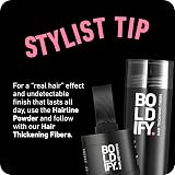 Boldify Hairline Powder - Root Touch Up Black - 24-Hour Stain-Proof view 8