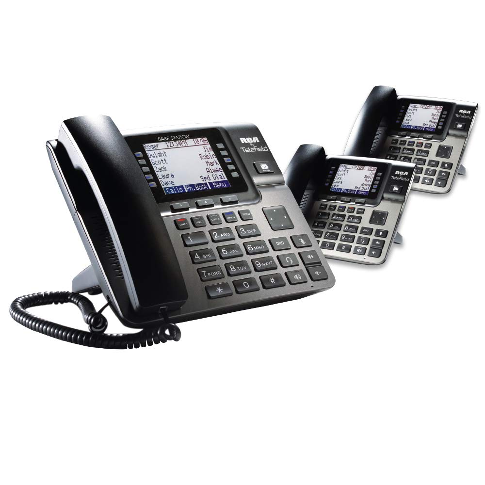 Amazon.com : RCA Unison DECT 6.0 Phone System with One Base Station and Two  Wireless Deskphones : Industrial & Scientific