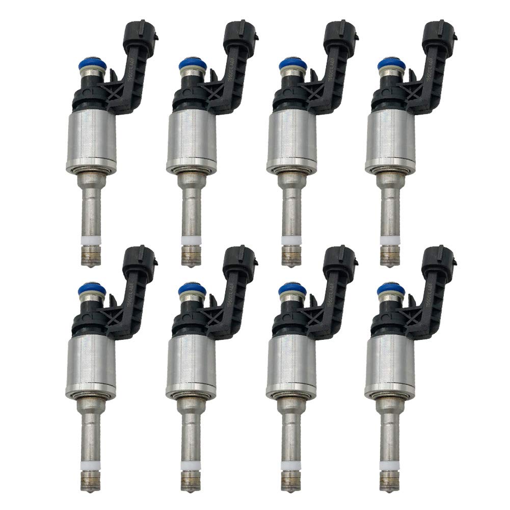 Photo 1 of EPSIRMP 16600-1LA0A 8pcs Set 6 Holes Fuel Injectors Compatible with Infiniti M37 M56 Q70 Q70L QX56 QX80 5.6L VK56VD
