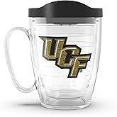 Tervis Made in USA Double Walled University of Central Florida Knights Insulated Tumbler Cup Keeps Drinks Cold & Hot, 16oz Mug, Primary Logo
