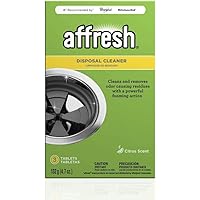 Limpiador de eliminación de basura Affresh W10509526 |  Elimina los residuos que causan olores, certificación Safer Choice de la EPA de EE. UU., 3 tabletas