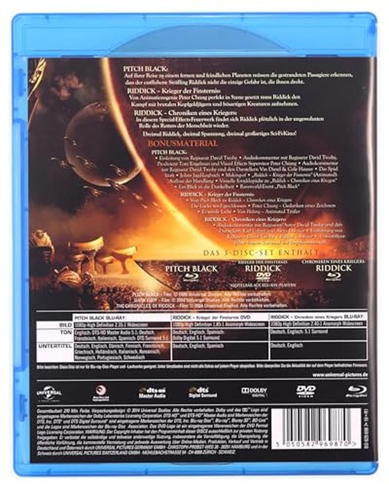 Riddick Collection [Blu-ray] 3