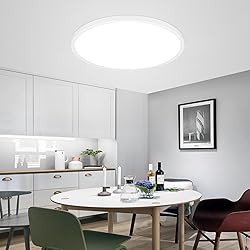 MOONSEA 48W Dimmable LED Flush Mount Ceiling