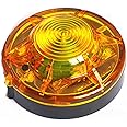 Tumecos Emergency Flare Alert Warning Signal Caution Light LED Beacon Pro with Magnetic Base for Vehicle (Yellow 1)