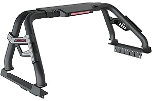 TKMAUTO SRB005 Sport Bar Roll Bar Compatible with Full-Size Trucks F Series 150/250/350 | Silverado Sierra 1500 2500 3500HD | Ram 1500 2500 3500 | Tundra | Titan