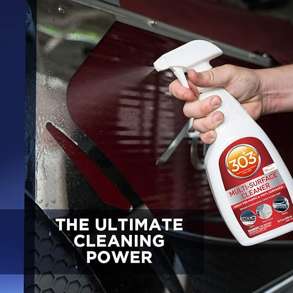 303 MULTI-SURFACE CLEANER – SAFELY CLEANS ALL WATER SAFE SURFACES – ULTIMATE CLEANING POWER – RINSES RESIDUE FREE – RECOMMENDED BY SUNBRELLA, 32 FL. OZ. (30204)