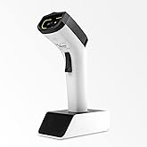 NETUM Wireless 1D&amp;2D Bluetooth Barcode Scanner with Stand, DS7500-White | 2600mAh Battery,Plug-and-Play Wireless QR Reader for Inventory,Library &amp; Warehouse,Compatible with Windows,Mac, iOS, Android