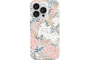 Kate Spade New York Protective Hardshell Case Compatible with Apple iPhone 14 Pro - Multi Floral [KSIPH-223-MFLR]
