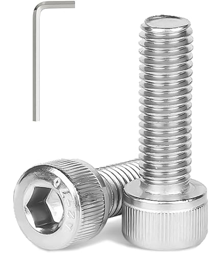Tornillos De Cabeza Allen M5 (5mm) En Acero Inoxidable A2 Negro - Marca Carbolts, Norma DIN 912