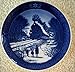 1973 Royal Copenhagen Christmas Plate - Train Homeward Bound