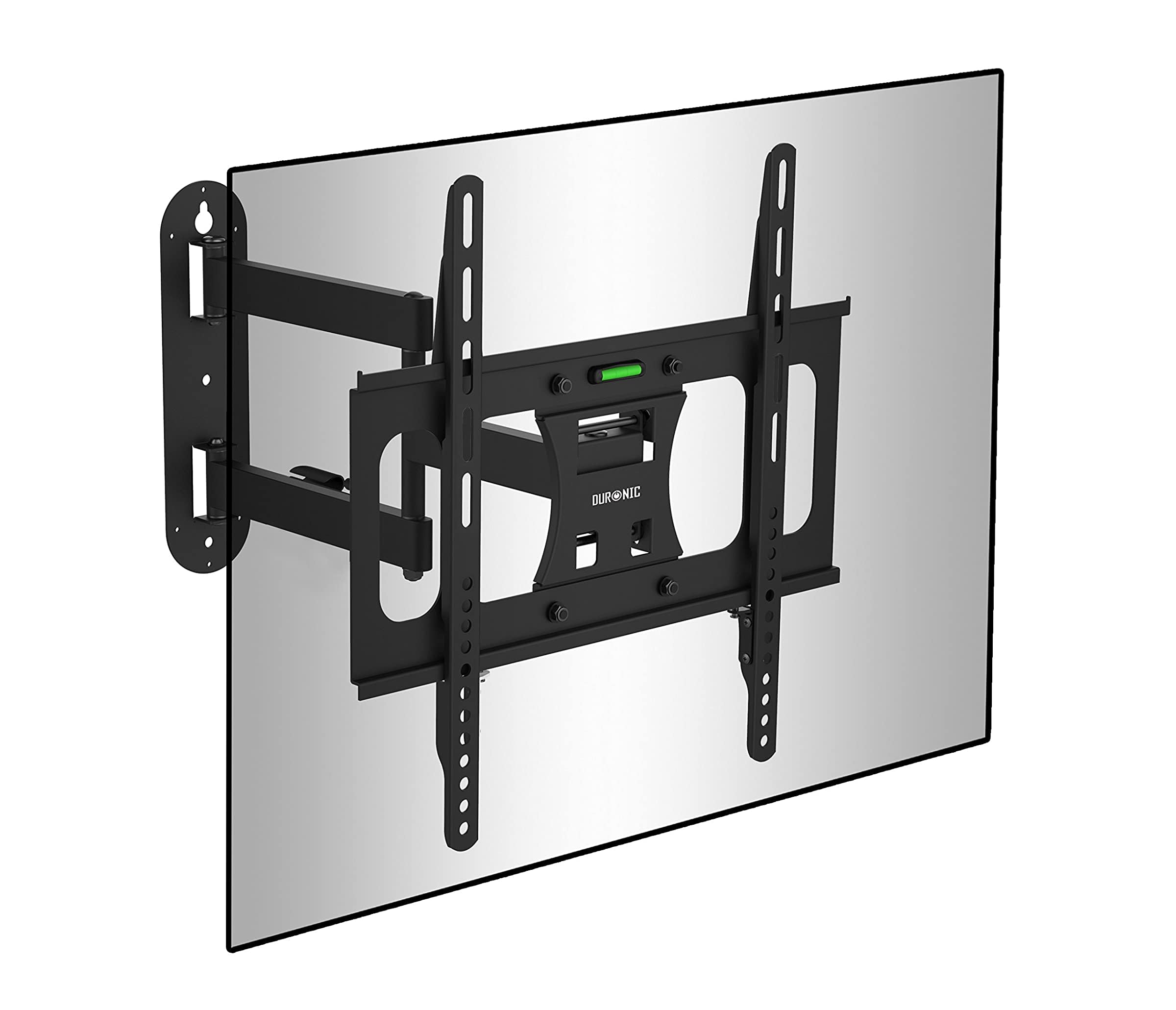 Duronic TV Wall Bracket TVB109S Mount TVs, Television Mounting Stand Cantilever Swivel, Mounted Brackets VESA for 23-55” Flat Screen T V LCD LED QLED