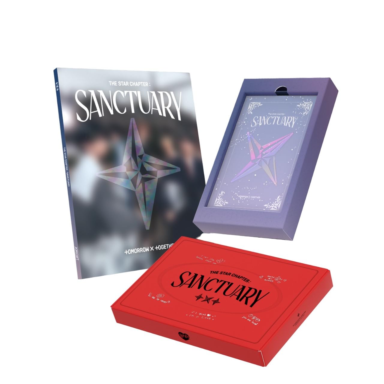 TXT 7th Mini Album - [The Star Chapter : SANCTUARY] Photobook 3 SET Version + [Extra Special Photocard]