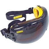 DEWALT Concealer Clear Anti Fog Dual Mold Safety Goggle Dpg82 Unisex Adult Tinted Anti Fog Adjustable Polycarbonate Full Rim