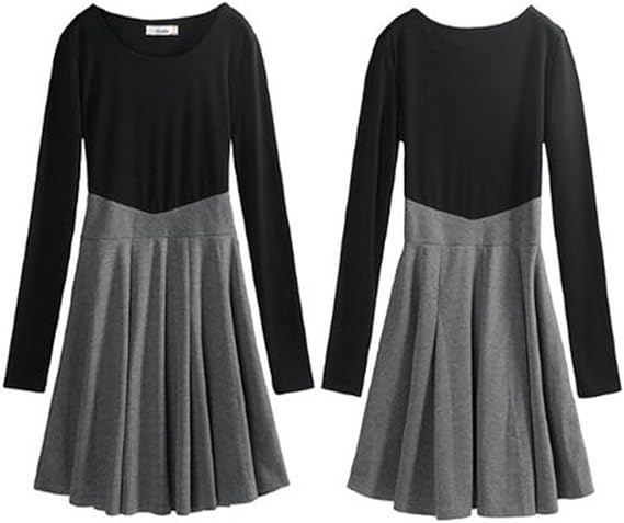 Amazon 清楚なお嬢様風フレアワンピース S ワンピース チュニック 通販