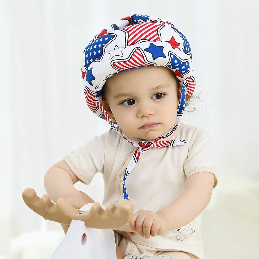 Chapeau De Protection Tete Reglable Bebe Fille Garcon Casque De Securite Bebe Enfant Pour Premier Pas Age Adapte 6 Mois 3 Ans Couleur Rouge Bebe Puericulture Securite Centroarco Com