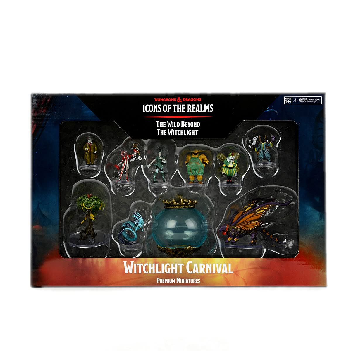 WizKids Dungeons and Dragons Icons of the Realms Wild Beyond, Witchlight Carnival Set, DnD Miniatures