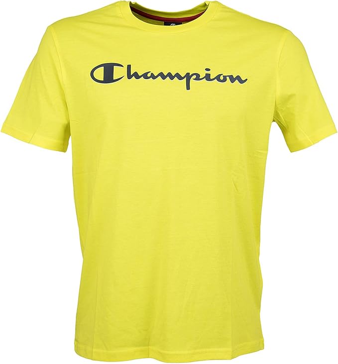 tee shirt champion jaune femme